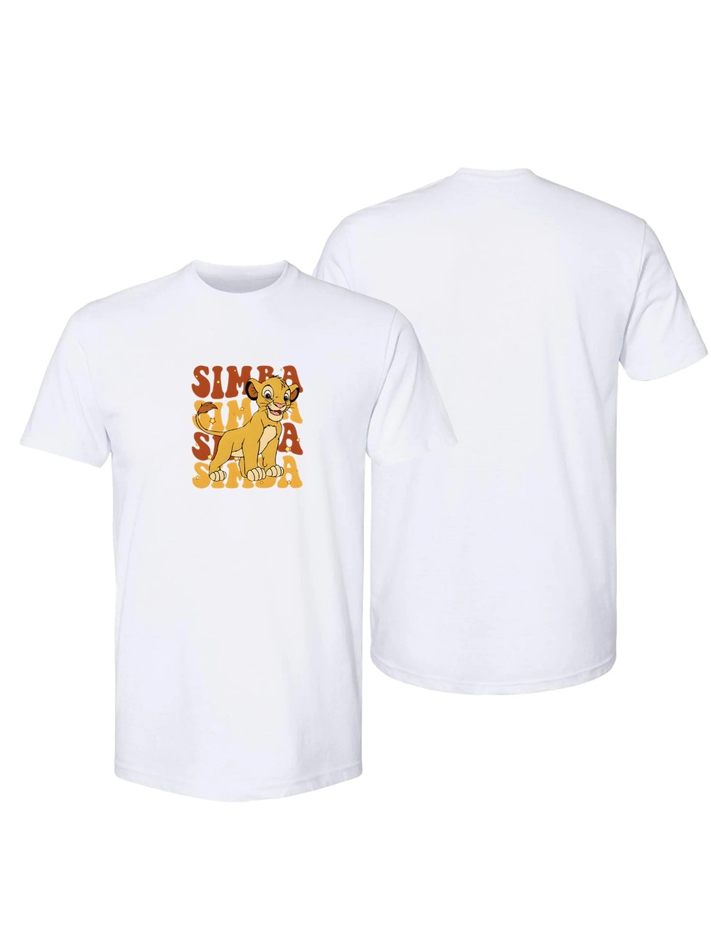 Men’s Simba Cotton T-Shirt White